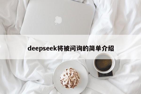 deepseek将被问询的简单介绍