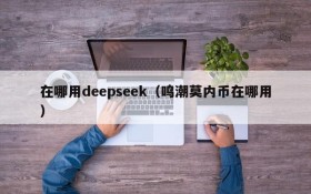 在哪用deepseek（鸣潮莫内币在哪用）