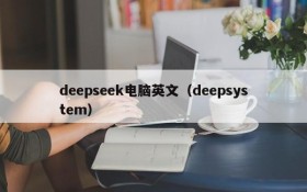 deepseek电脑英文（deepsystem）