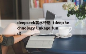 deepseek薪水待遇（deep technology linkage fund）