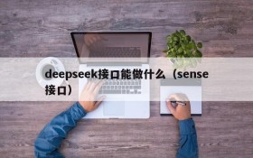 deepseek接口能做什么(sense接口)