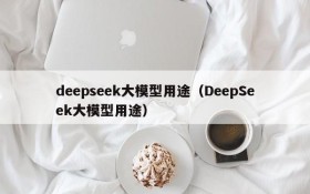 deepseek大模型用途（DeepSeek大模型用途）