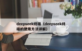 deepseek终端（deepseek终端的使用方法详解）