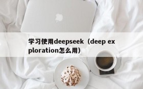 学习使用deepseek（deep exploration怎么用）