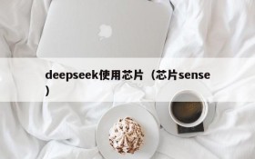 deepseek使用芯片（芯片sense）