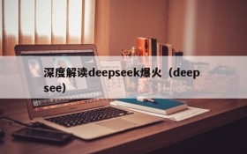 深度解读deepseek爆火(deep see)