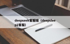 deepseek客服端(deepsleep2客服)