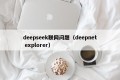 deepseek联网问题（deepnet explorer）