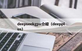 deepseekgpu介绍（deepplus）