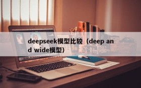 deepseek模型比较（deep and wide模型）