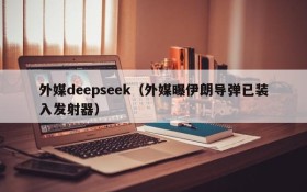 外媒deepseek（外媒曝伊朗导弹已装入发射器）