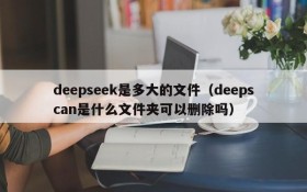 deepseek是多大的文件(deepscan是什么文件夹可以删除吗)