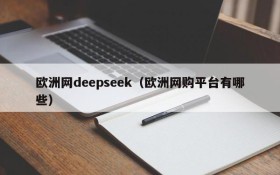 欧洲网deepseek(欧洲网购平台有哪些)
