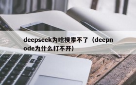 deepseek为啥搜索不了（deepnode为什么打不开）