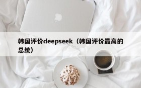 韩国评价deepseek（韩国评价最高的总统）