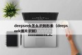 deepseek怎么识别形象（deepseek图片识别）