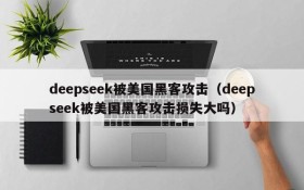 deepseek被美国黑客攻击(deepseek被美国黑客攻击损失大吗)