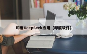 印度DeepSeek应用(印度软件)
