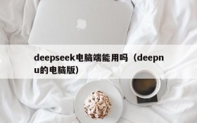 deepseek电脑端能用吗(deepnu的电脑版)