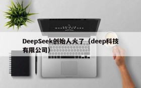 DeepSeek创始人火了(deep科技有限公司)