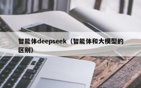 智能体deepseek（智能体和大模型的区别）