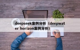 deepseek案例分析（deepwater horizon案例分析）