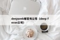 deepseek哪家母公司（deep focus公司）