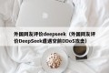 外国网友评价deepseek（外国网友评价DeepSeek遭遇空前DDoS攻击）