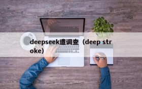 deepseek遭调查(deep stroke)