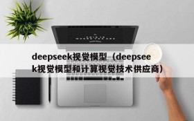 deepseek视觉模型（deepseek视觉模型和计算视觉技术供应商）