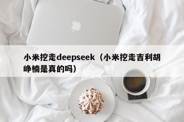 小米挖走deepseek（小米挖走吉利胡峥楠是真的吗）