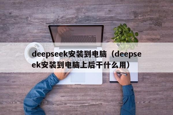 deepseek安装到电脑（deepseek安装到电脑上后干什么用）