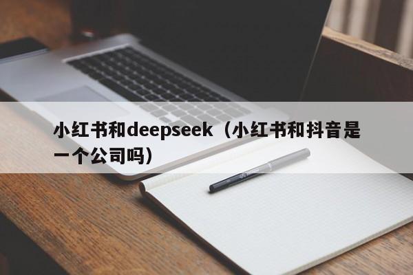 小红书和deepseek（小红书和抖音是一个公司吗）