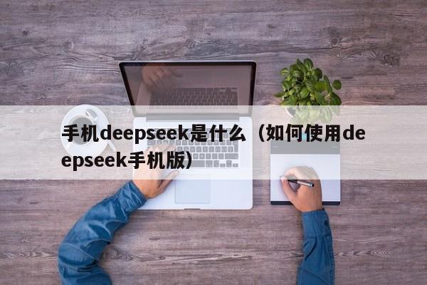 手机deepseek是什么（如何使用deepseek手机版）