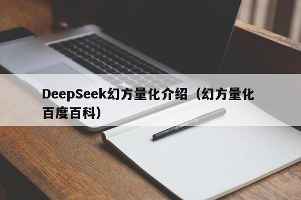 DeepSeek幻方量化介绍（幻方量化 百度百科）