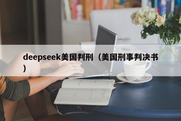 deepseek美国判刑(美国刑事判决书)