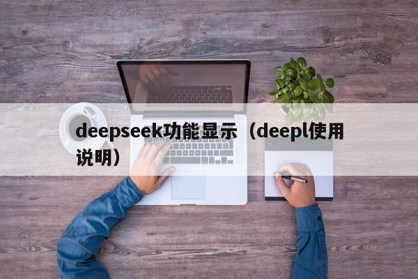 deepseek功能显示（deepl使用说明）